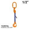 1/2 inches ASOS Grade 100 Chain Sling