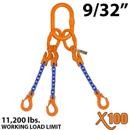 9/32 inches X100 ATOS Grade 100 Chain Sling