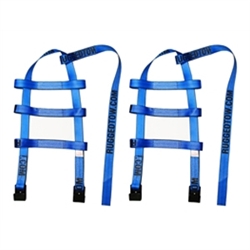 DELUXE Blue 3 Strap Demco