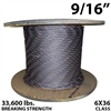 9/16 Inches Coil Domestic Bulk Wire Rope BIWRC 6X37