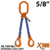 5/8 Inch X100 DOS Grade 100 Chain Sling