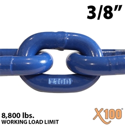 3/8 inch X100 Grade 100 Lifting Chain