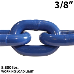 3/8 inch Grade 100 Lifting Chain