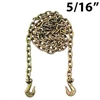 5/16 Inch Grade 70 Transport Binder Chain with Grab Hooks