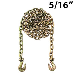 5/16 Inch Grade 70 Transport Binder Chain with Grab Hooks