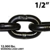 1/2" Grade 80 Lifting Chain