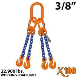 3/8" X100 QOG Grade 100 Chain Sling