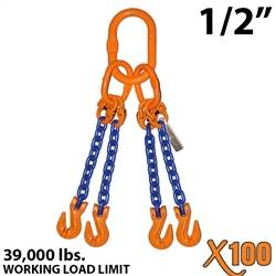 1/2" X100 QOG Grade 100 Chain Sling