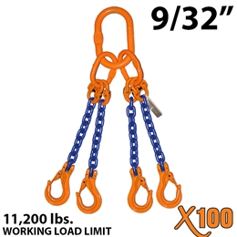 9/32" X100 QOS Grade 100 Chain Sling