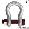 Imported Safety Anchor Shackle 2"