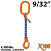 9/32" X100 SOS Grade 100 Chain Sling