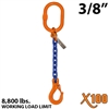 3/8" X100 SOS Grade 100 Chain Sling