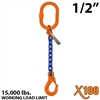 1/2" X100 SOS Grade 100 Chain Sling