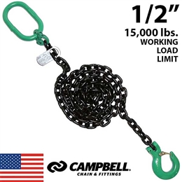 1/2" SOS Grade 100 Chain Sling - USA