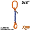 5/8" X100 SOS Grade 100 Chain Sling