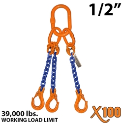 1/2" X100 TOS Grade 100 Chain Sling