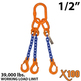 1/2" X100 TOS Grade 100 Chain Sling