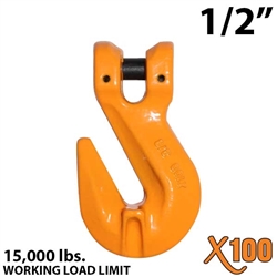 1/2" X100 Grade 100 Clevis Grab Hook