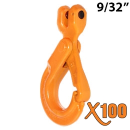 9/32" GRADE 100 Clevis Self Locking Hook X100 BRAND