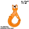 1/2" X100 Grade 100 Clevis Self Locking Hook