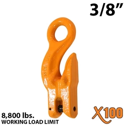 3/8" X100 Grade 100 Eye Grab Adjuster Hook