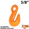 5/8" X100 Grade 100 Eye Grab Hook