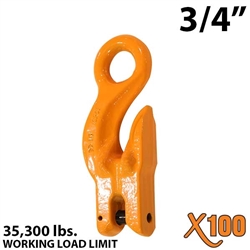3/4" X100 Grade 100 Eye Grab Adjuster Hook