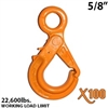 5/8" X100 Grade 100 Eye Self Locking Hook