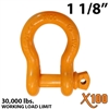 1-1/8" X100 Alloy Screw Pin Anchor Shackle