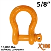 5/8" X100 Alloy Screw Pin Anchor Shackle