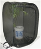 Black 24" by 24" by 36" Popup Cage with zipper protection (vinyl window)