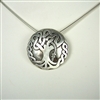 Celtic Oak Tree Necklace - sterling silver - Zephyrus