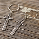 HOLEY CROSS EARRINGS