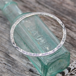 Love Without End Bangle Bracelet