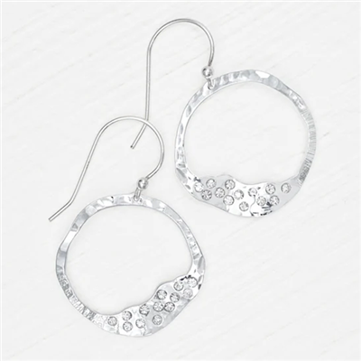 Holly Yashi Earrings- Mila- Silver