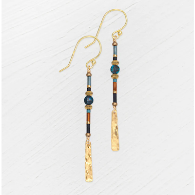 Holly Yashi Earrings- Dakota- Copper Sky
