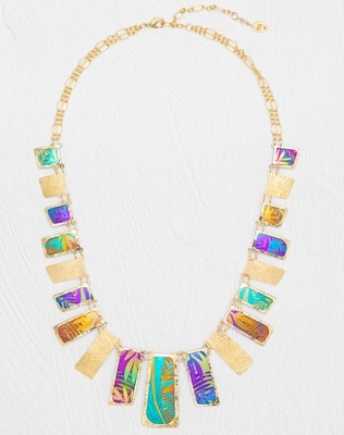 Holly Yashi Necklace- Mahana- Multi Color