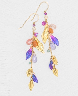 Holly Yashi Earrings-Calliope- Tropic Punch