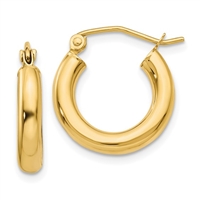 10k Gold Hoop Earrings