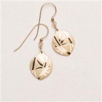 Holly Yashi Drop Earrings- Arietta- Gold