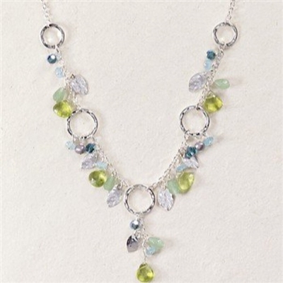 Holly Yashi Necklace-Fairy Garden- Torrid Green