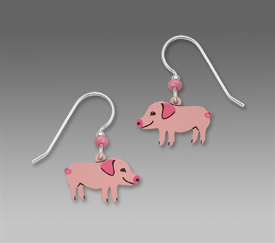 Sienna Sky Earrings - Pink Pig