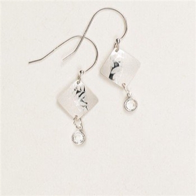 Holly Yashi Drop Earrings- Montage- Silver