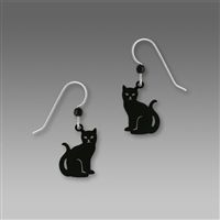 Sienna Sky Earrings- Black Cat