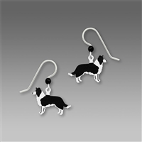 Sienna Sky Earrings - Border Collie