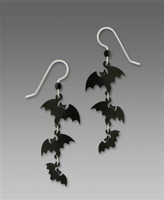 Sienna Sky Earring-Cascading Halloween Bat