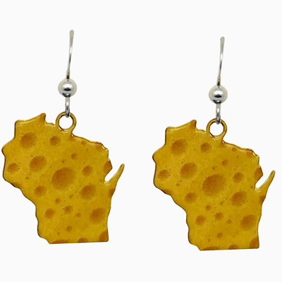 Dâ€™ears Earrings- Wisconsin Cheese