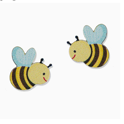 Sienna Sky Post Earrings- Bee