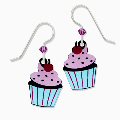 Sienna Sky Earrings-  Cupcake