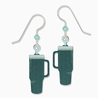 Sienna Sky Earrings- Water Cup with Handle